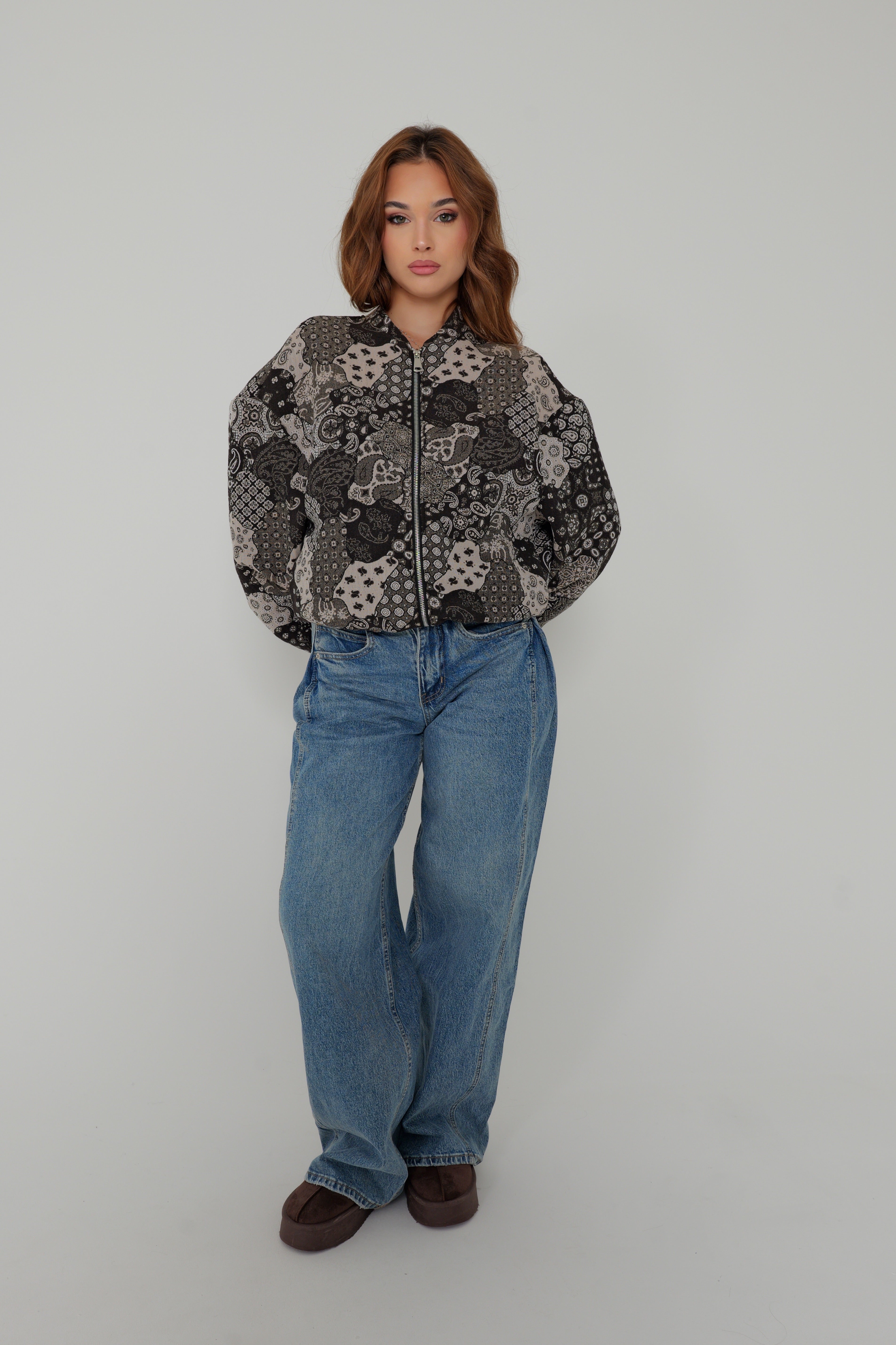 VESTE BANDANA PATCHWORK