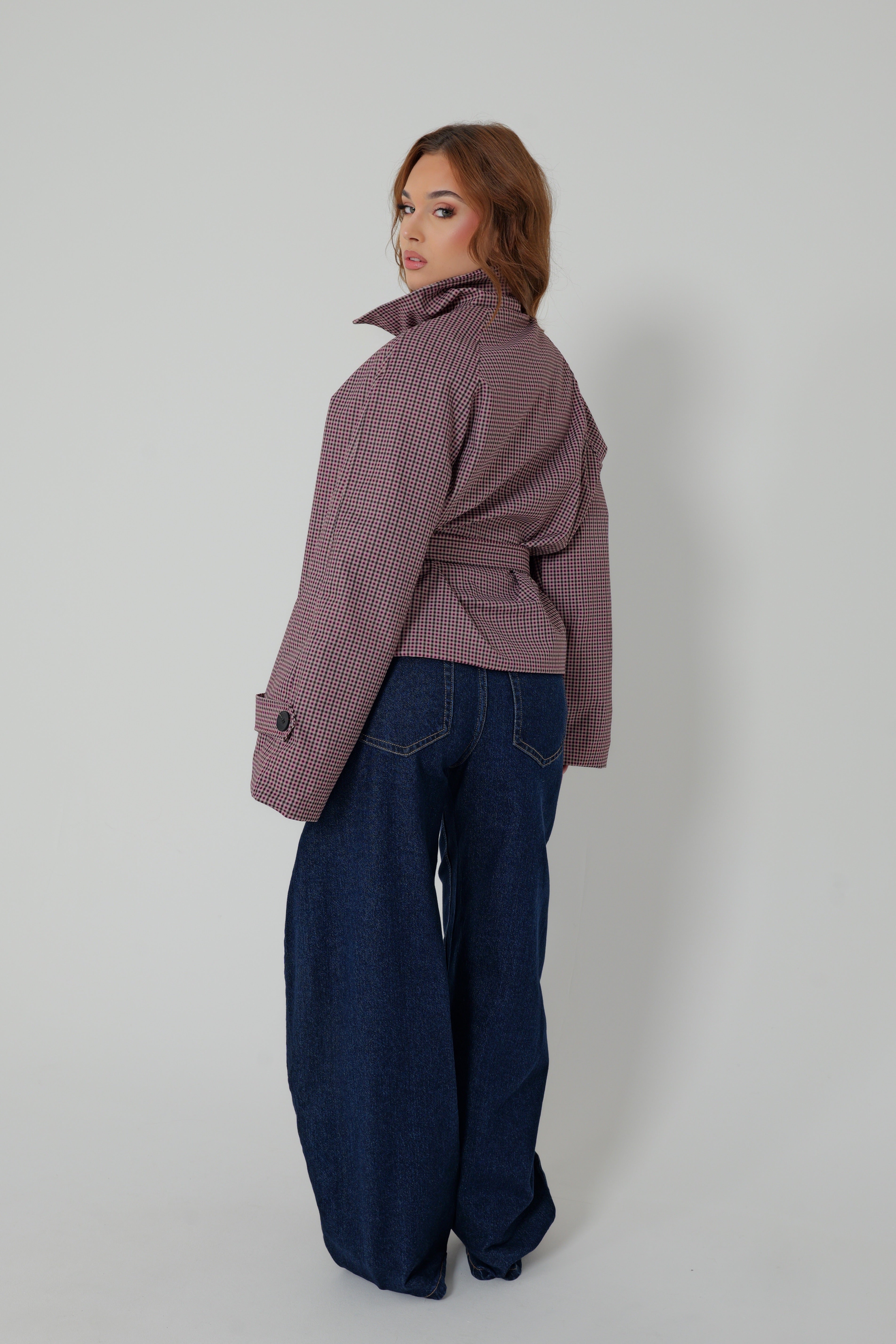 TRENCH LONDON VINTAGE - bordeaux