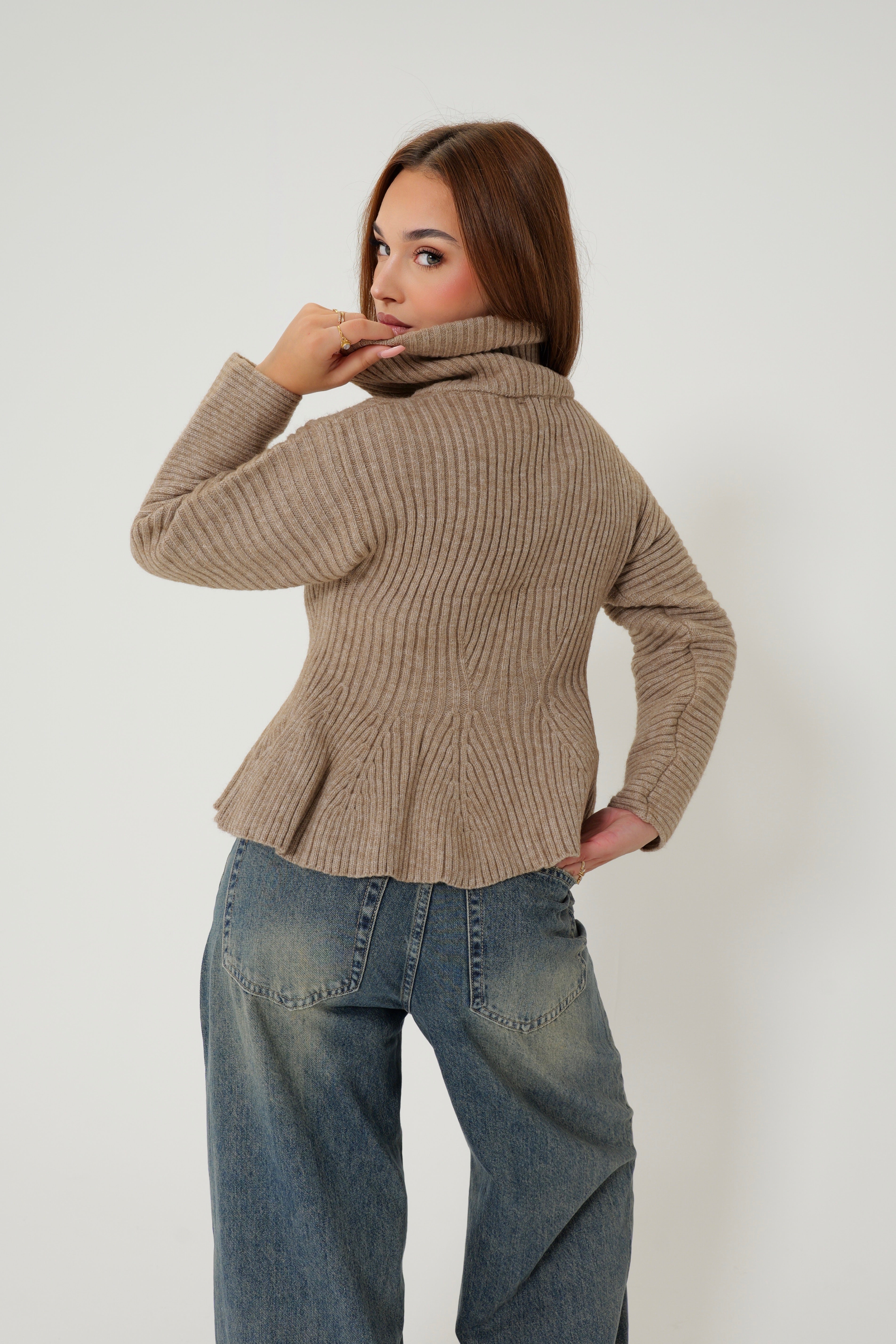GILET PÉPLUM SCULPT