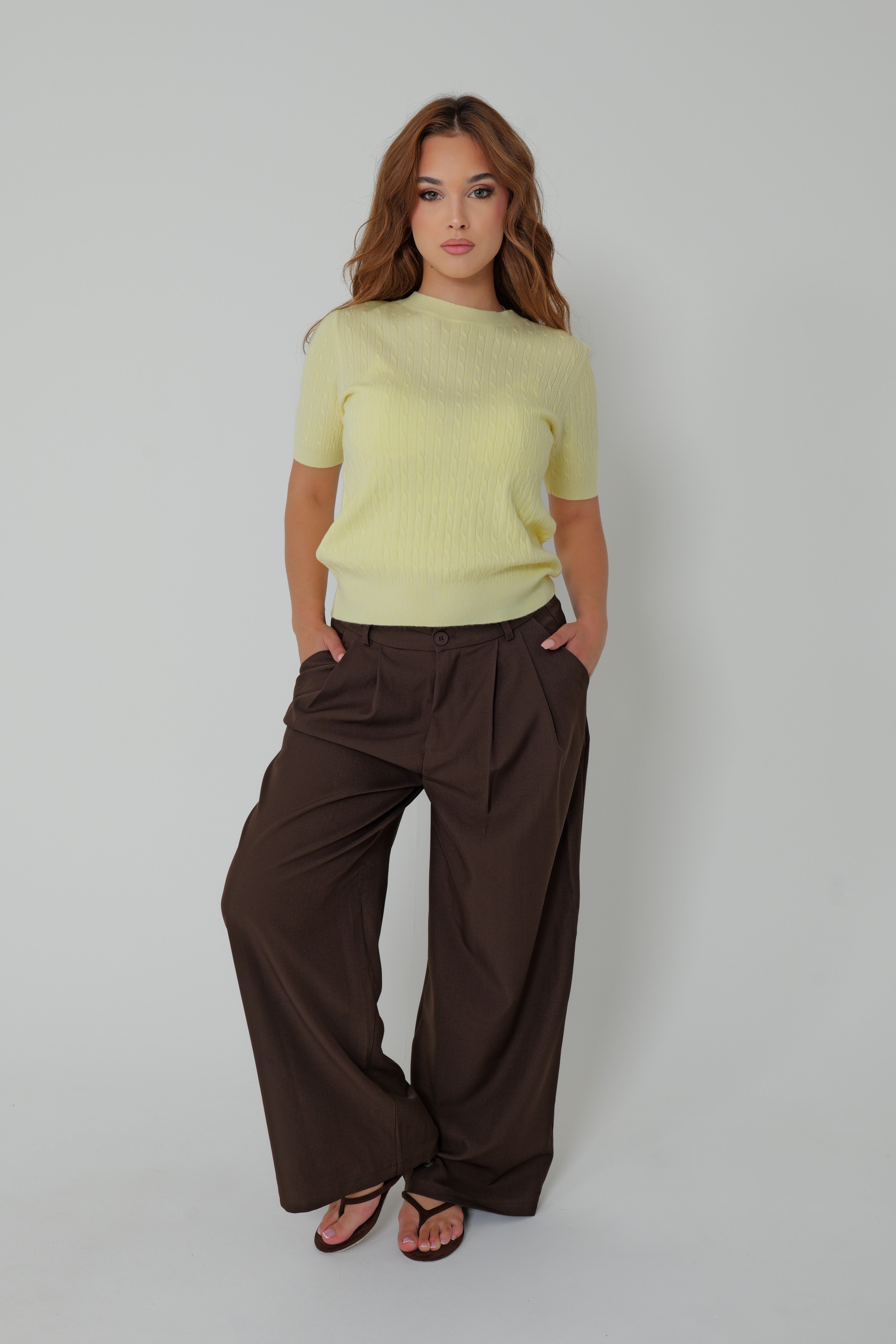 TOP MAILLE DRAPÉE