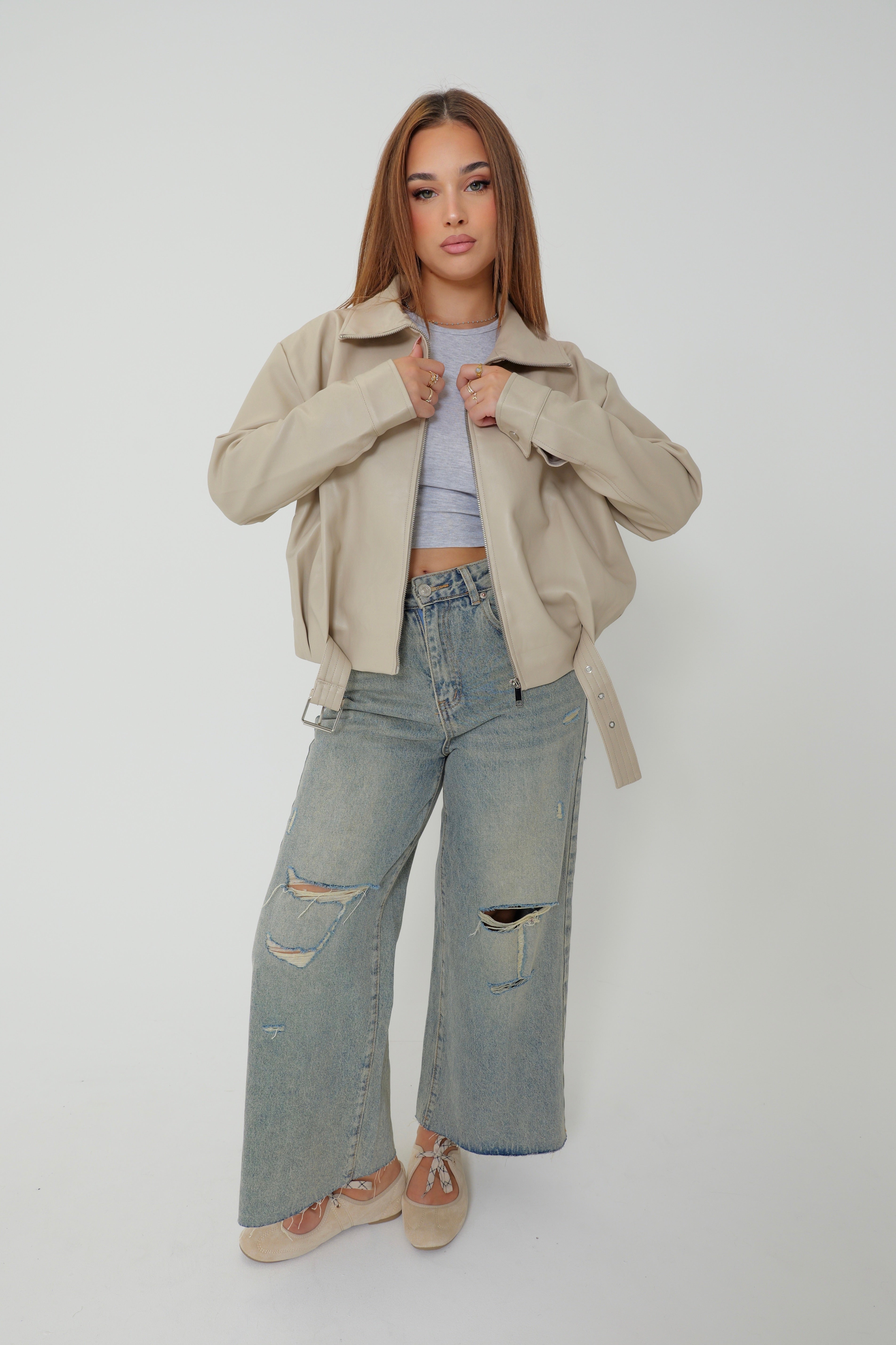 Veste Perfecto Ceinturée