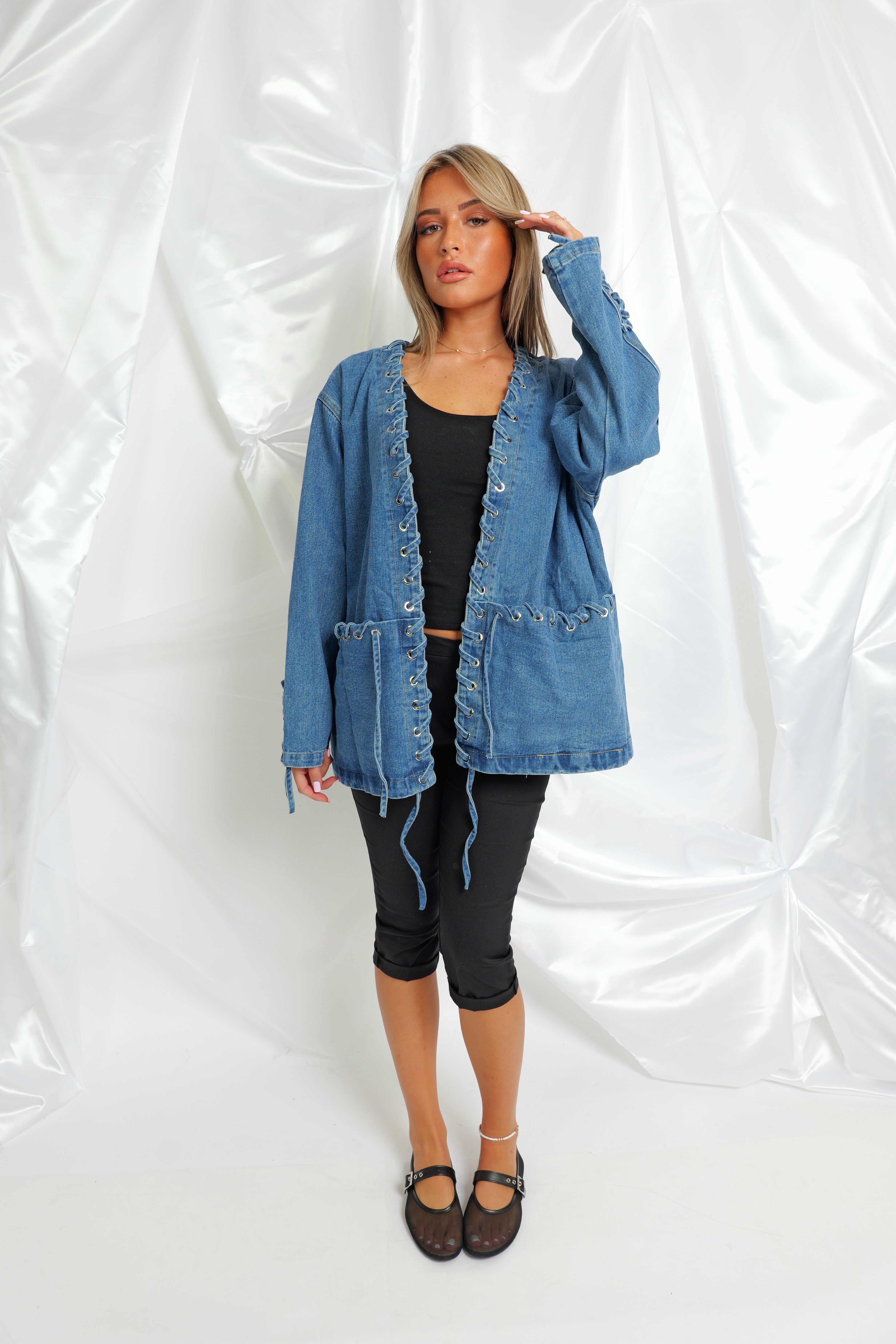 Veste Laced Denim