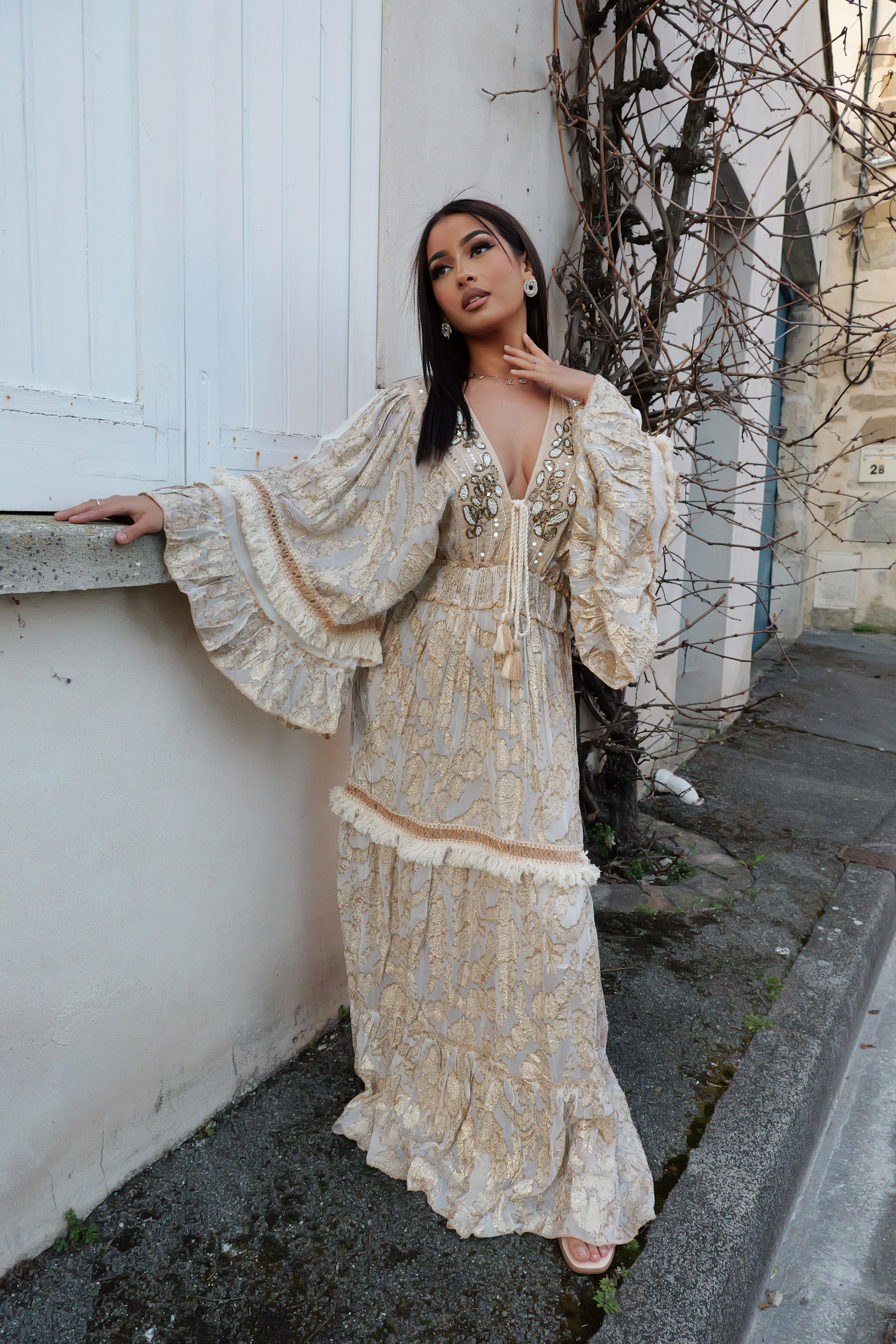 Robe longue bohème MD10