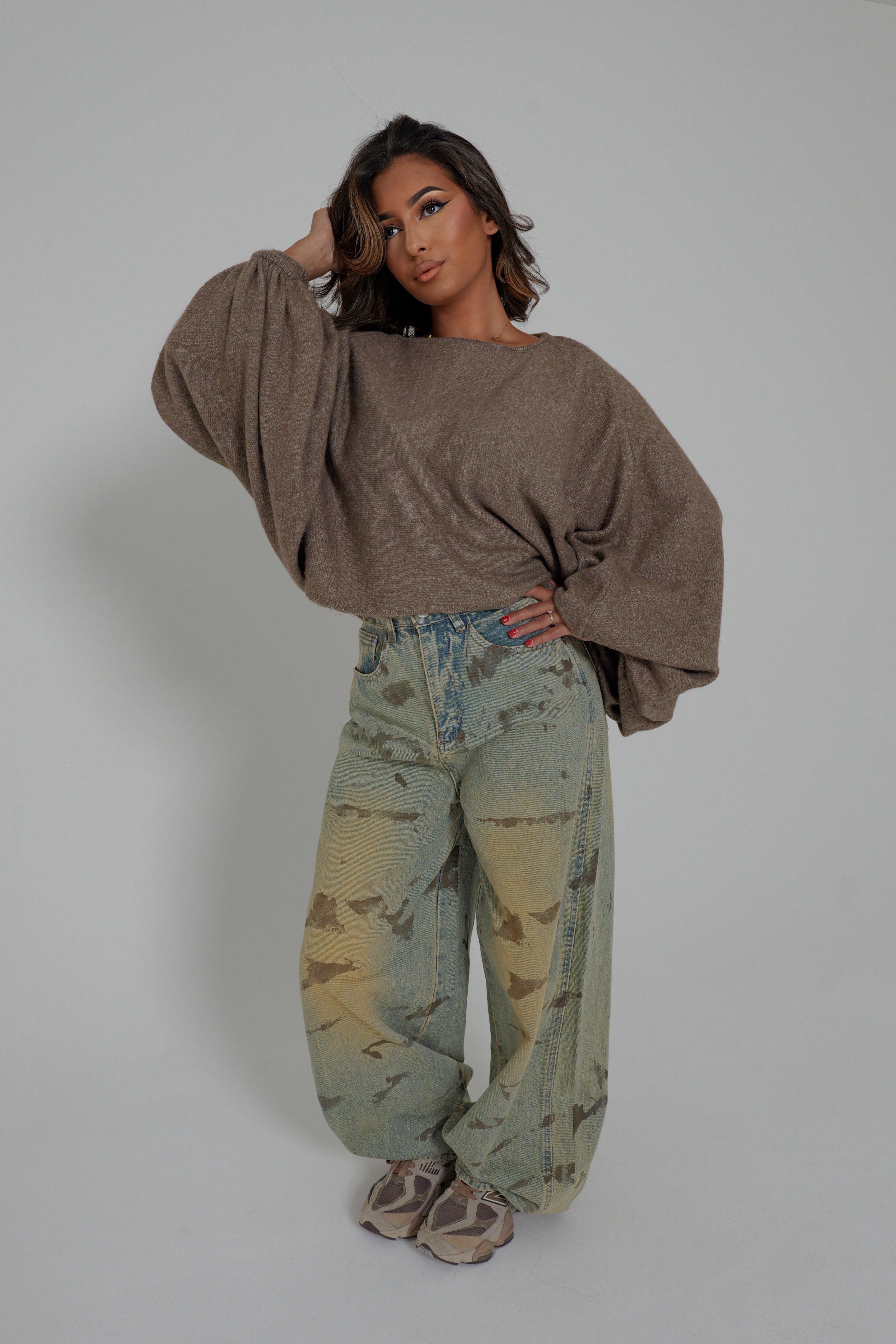 PULL MANCHES KIMONO