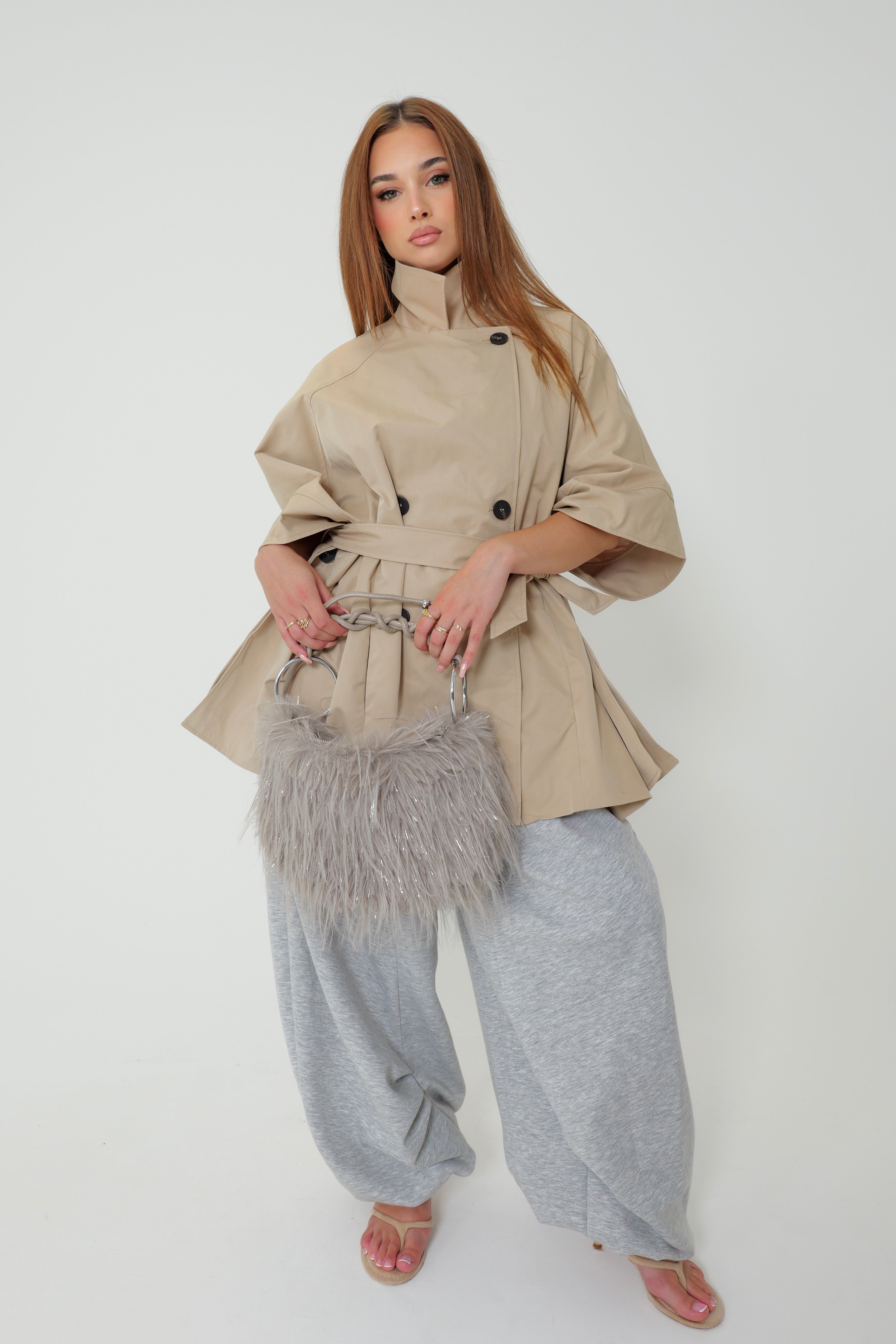 Sac Silver Fluffy