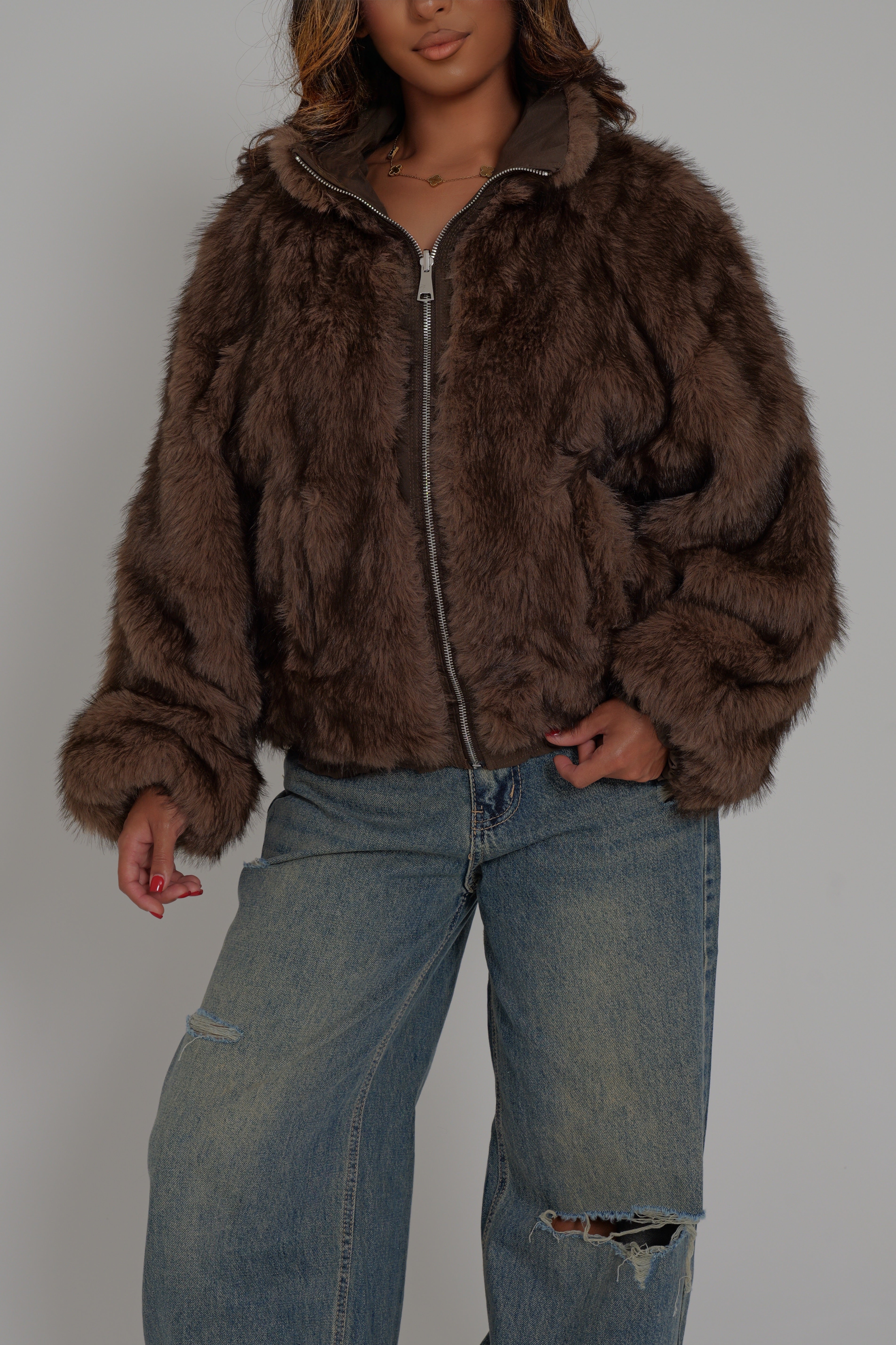 VESTE RÉVERSIBLE FUR & WIND