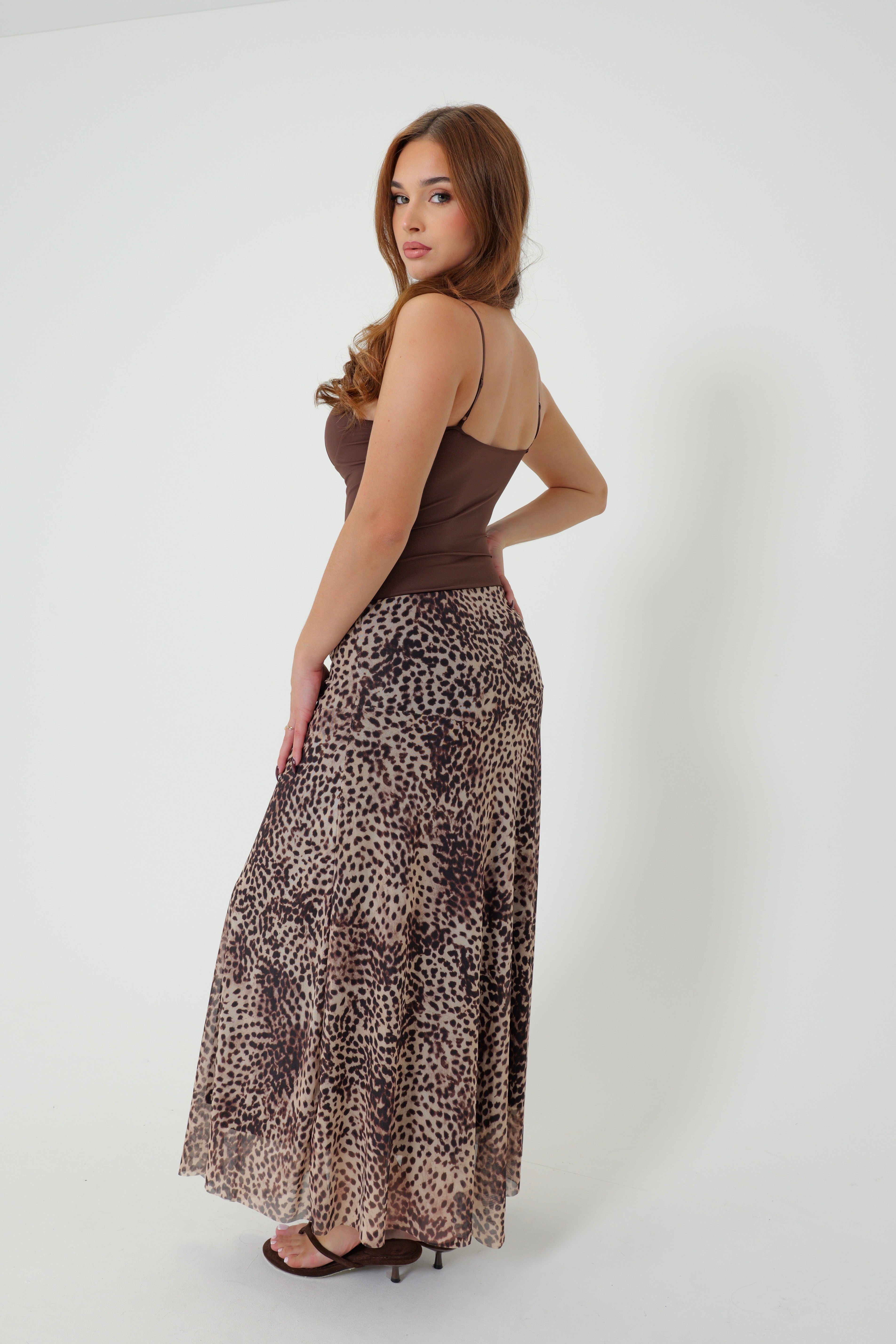 Jupe Leopard Club