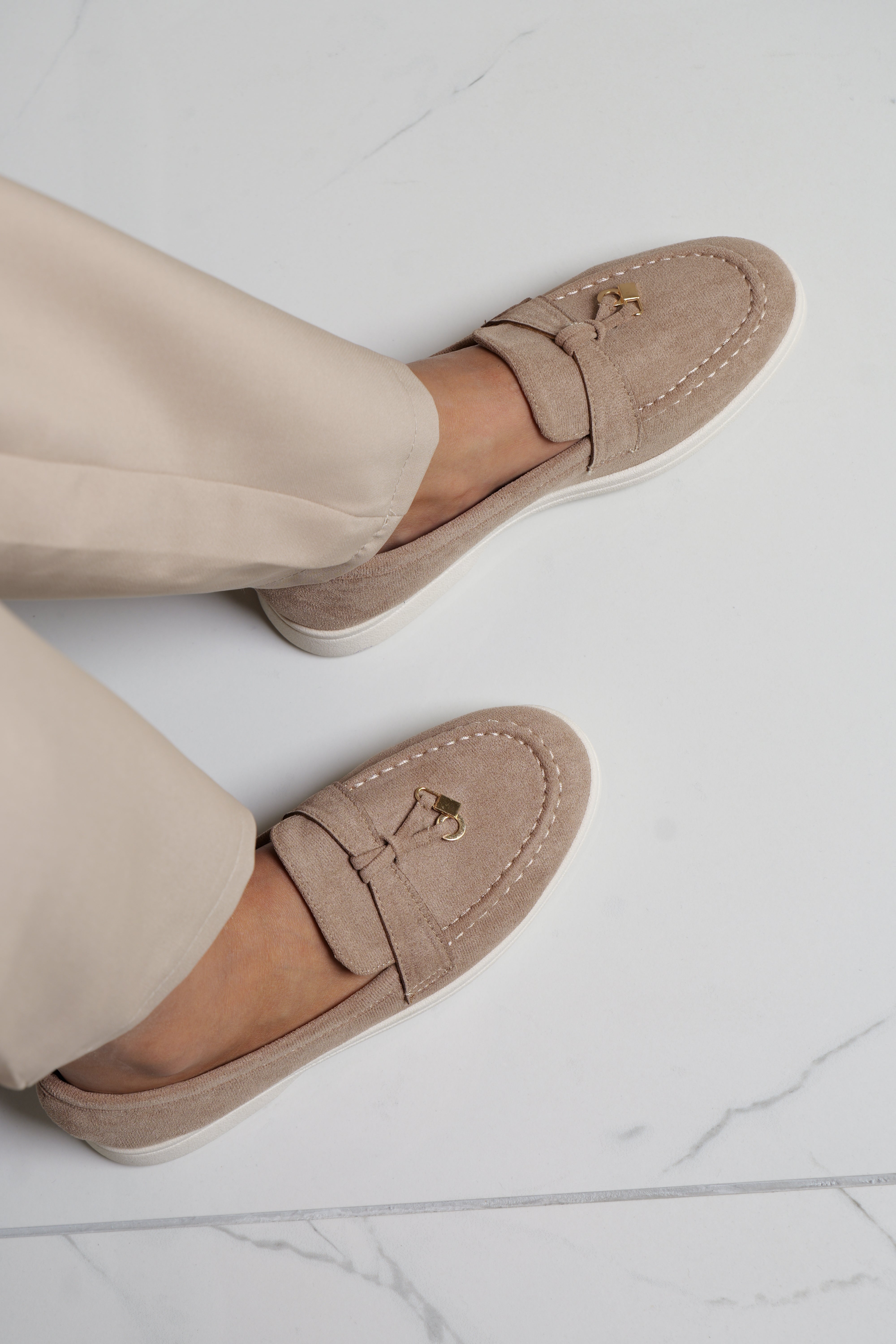 Mocassin taupe