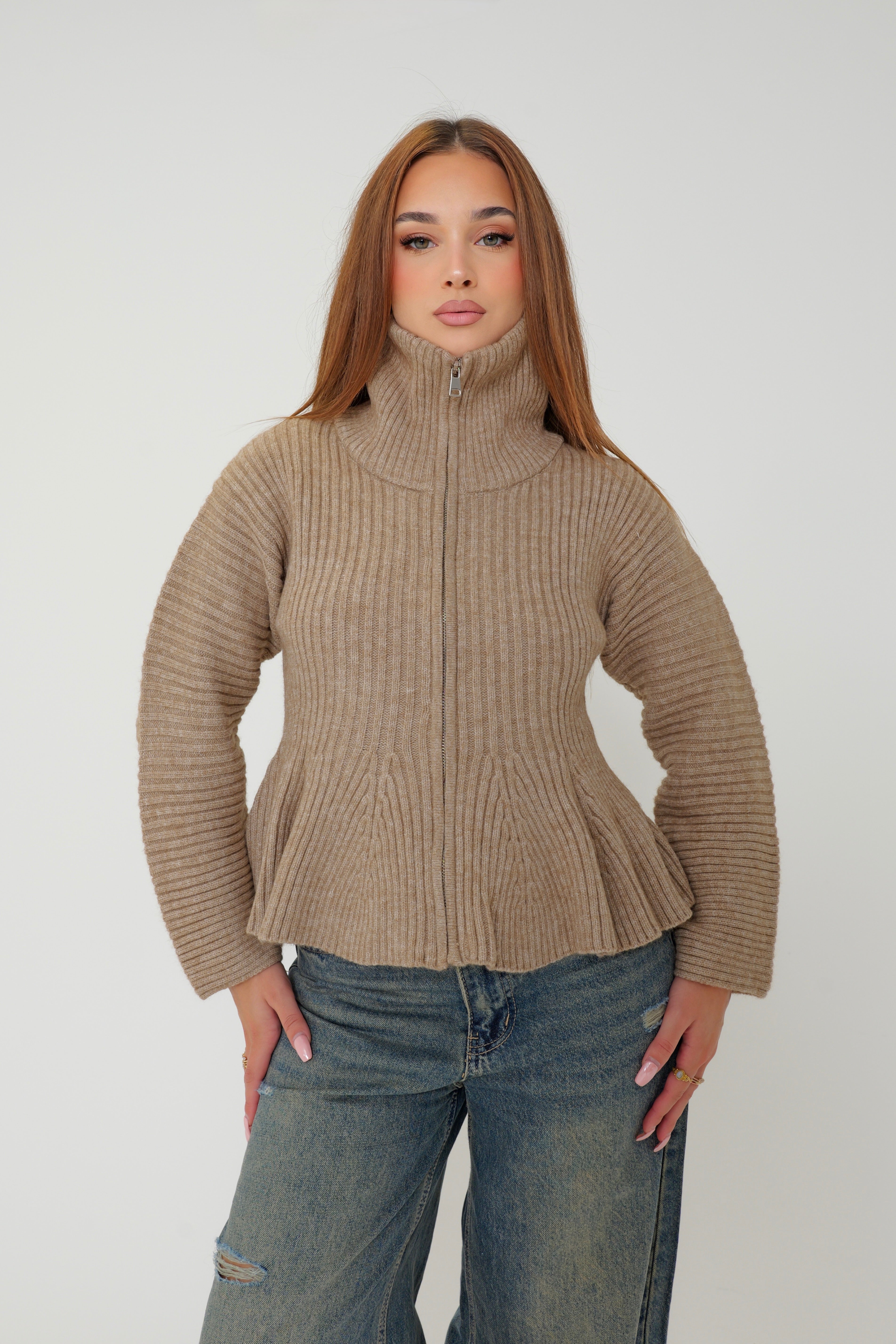 GILET PÉPLUM SCULPT