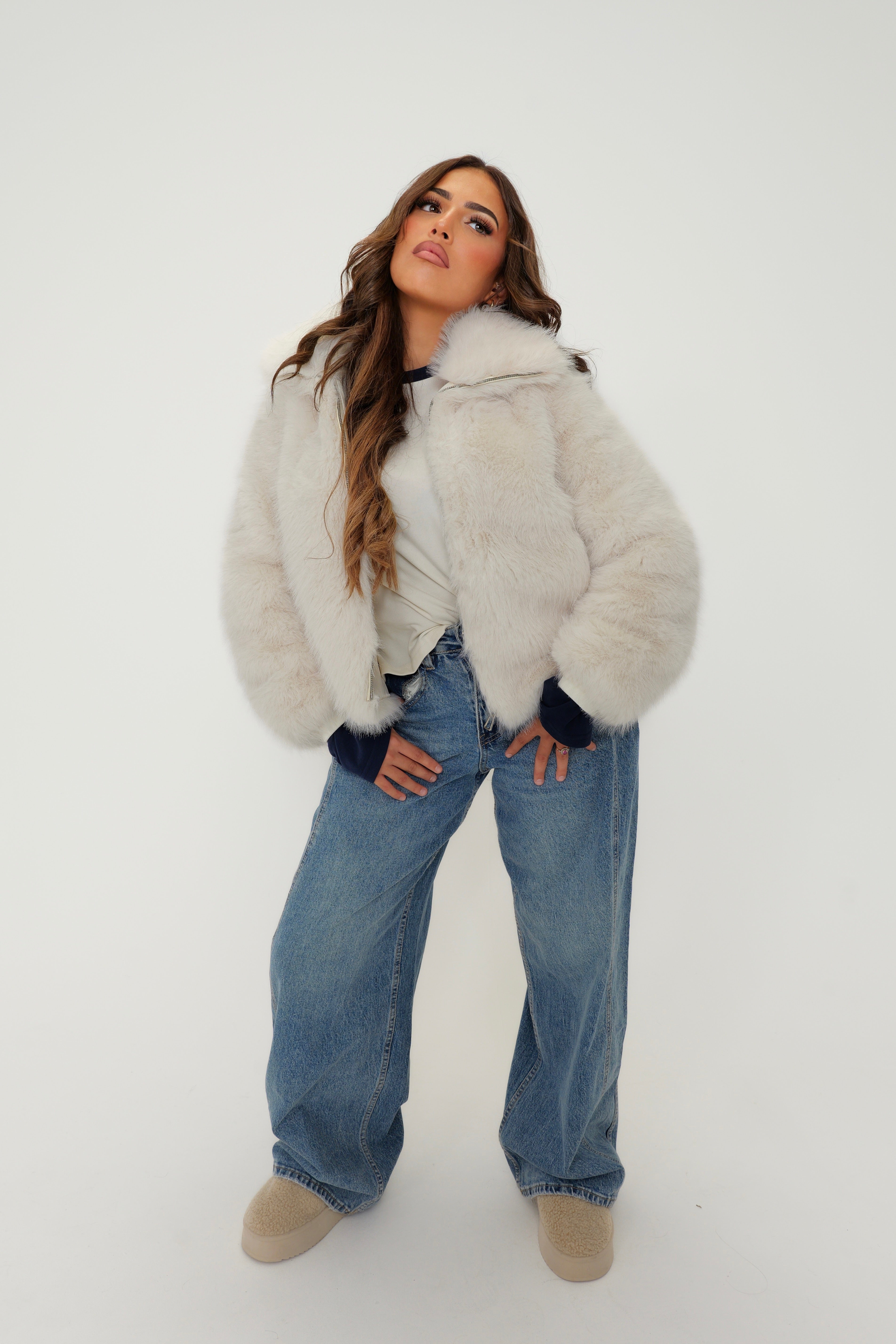 Veste Faux Fur Courte