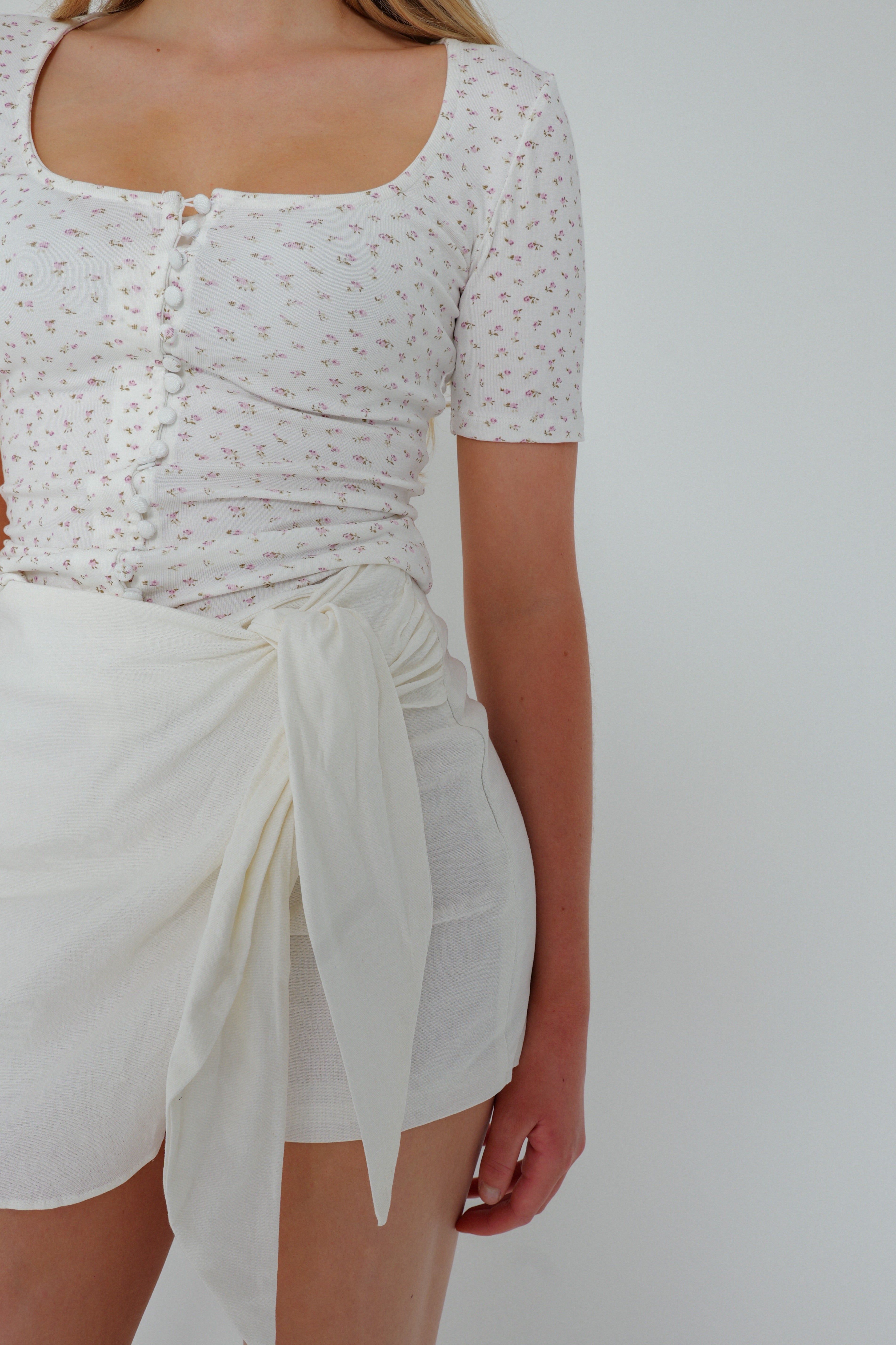 Jupe Short à Nouer
