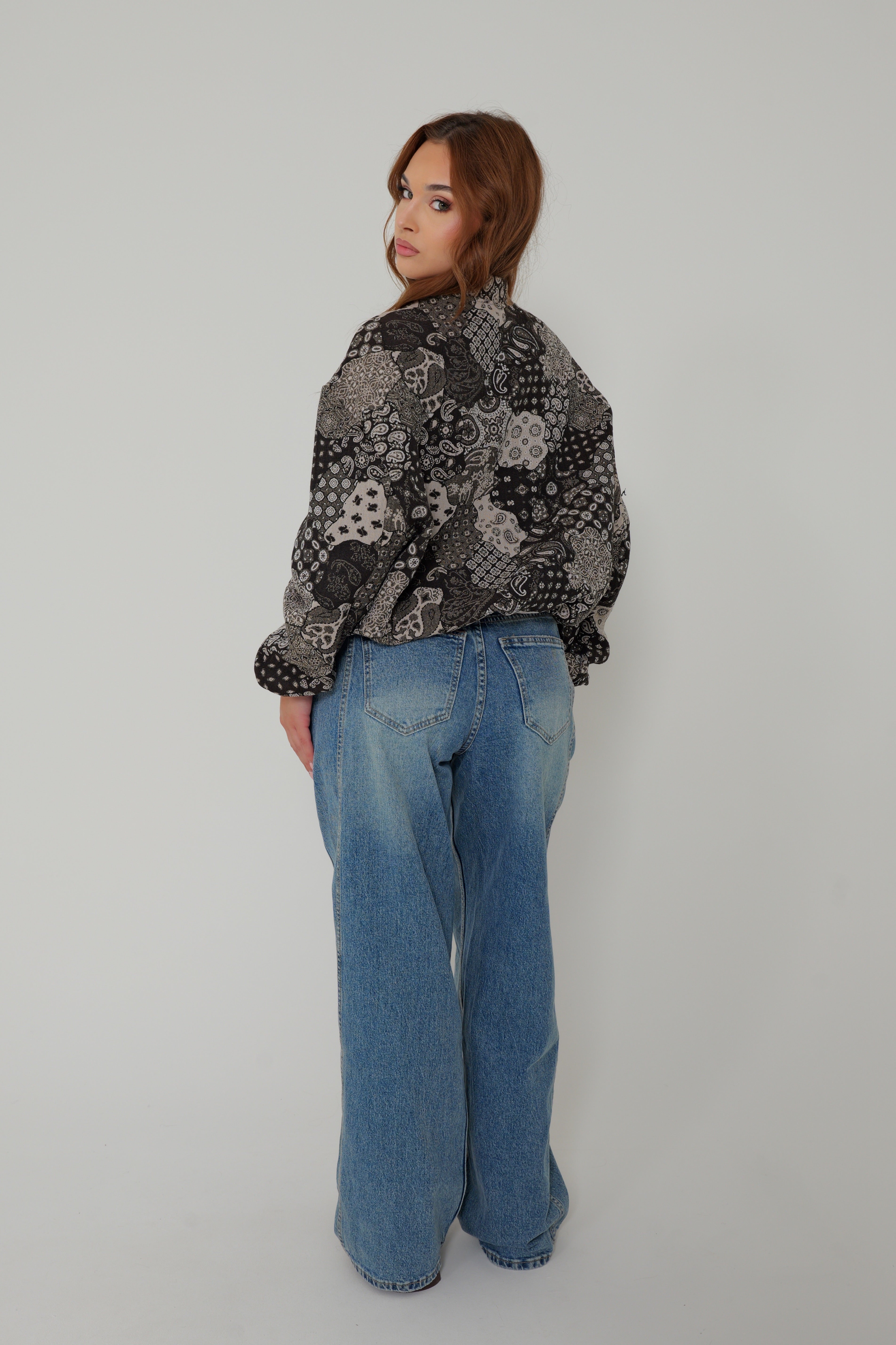 VESTE BANDANA PATCHWORK