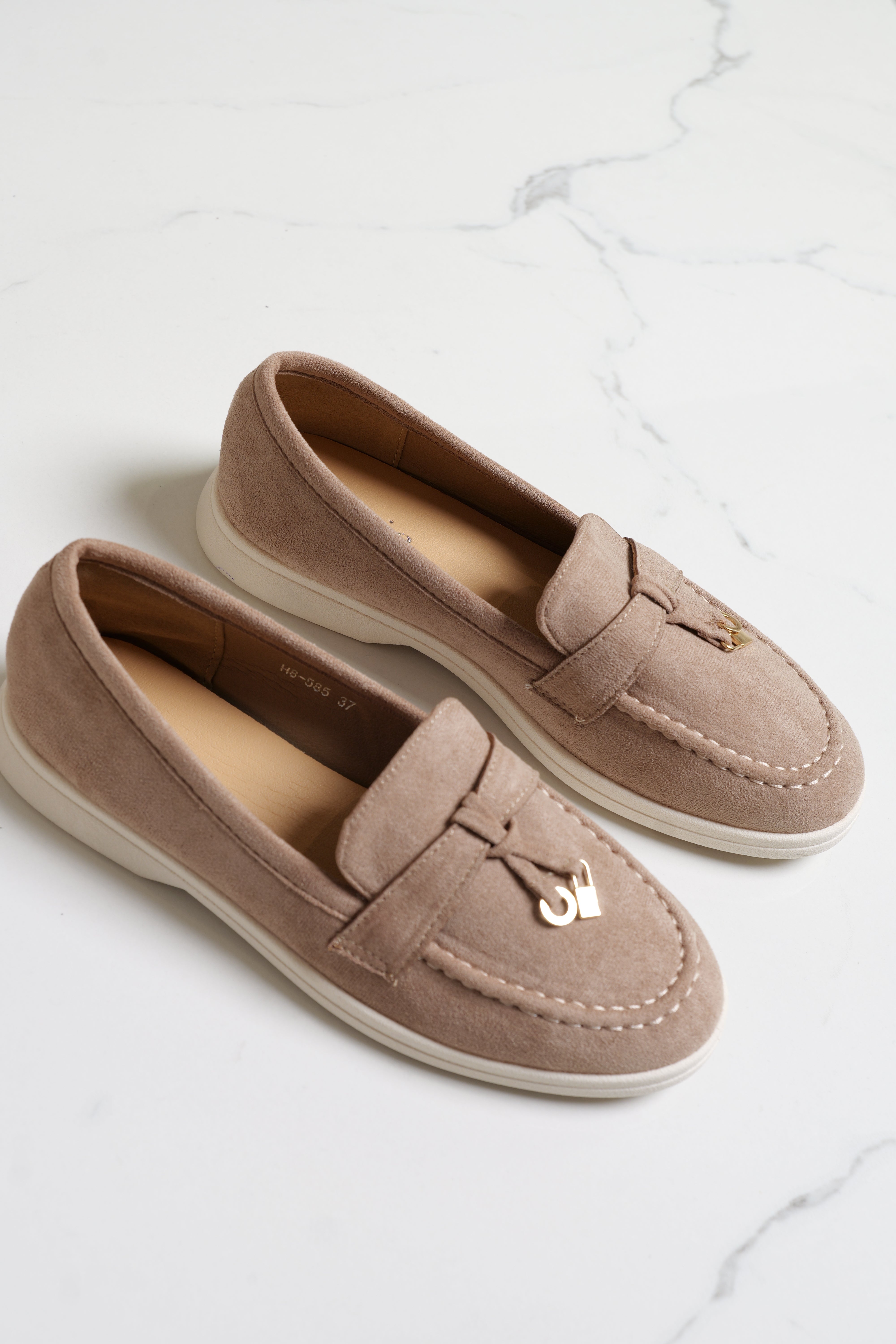 Mocassin taupe