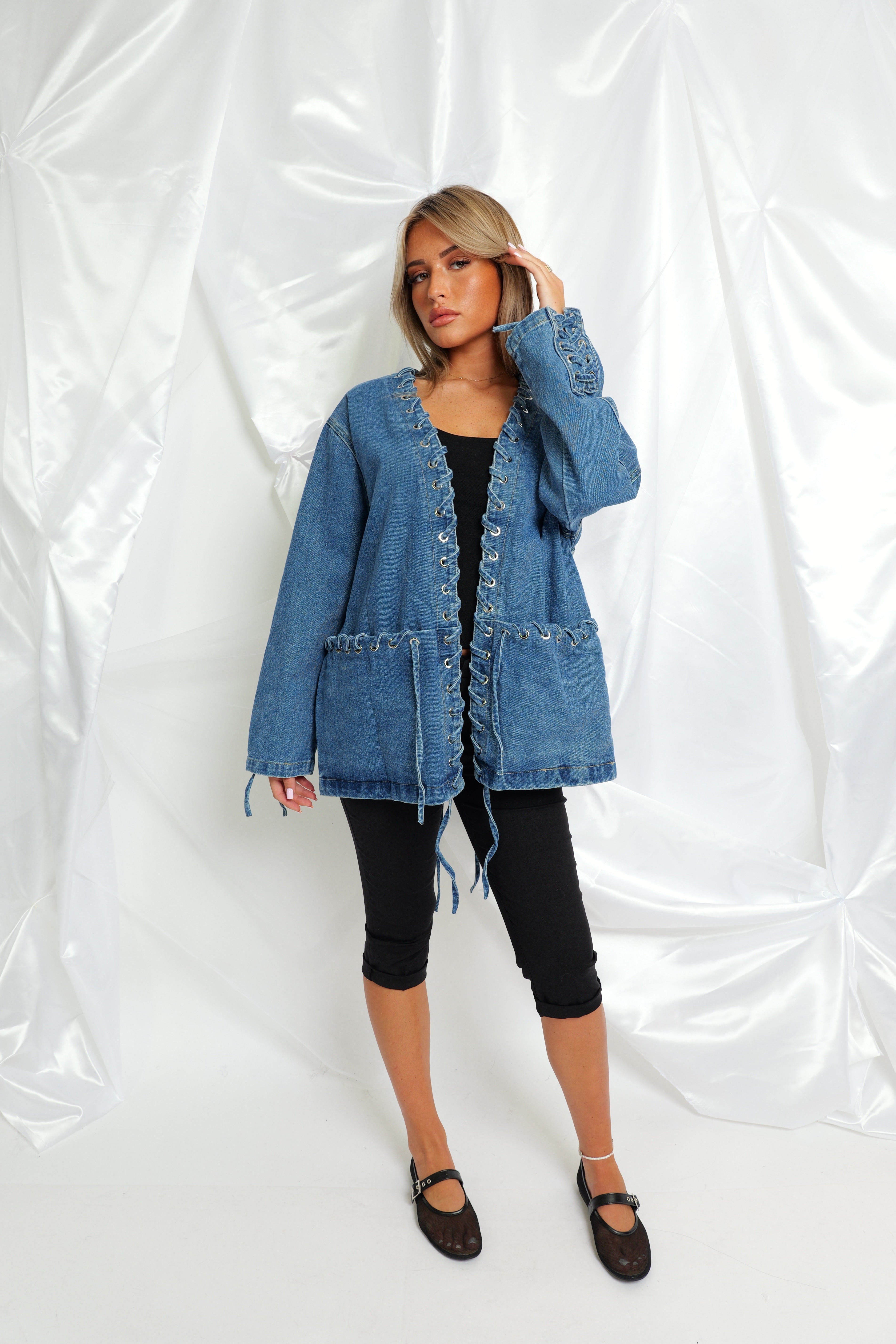 Veste Laced Denim