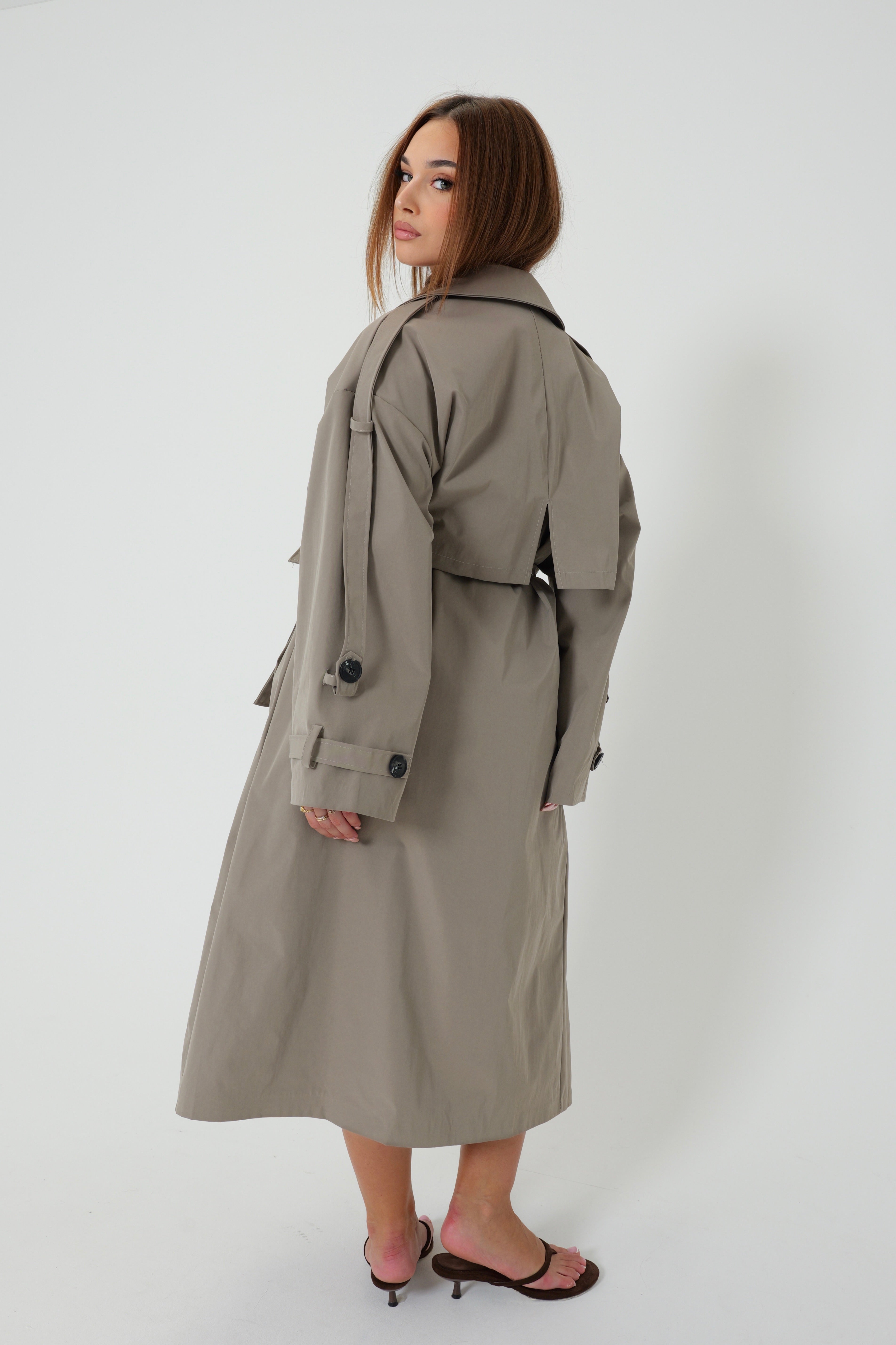 Trench Oversize City - taupe