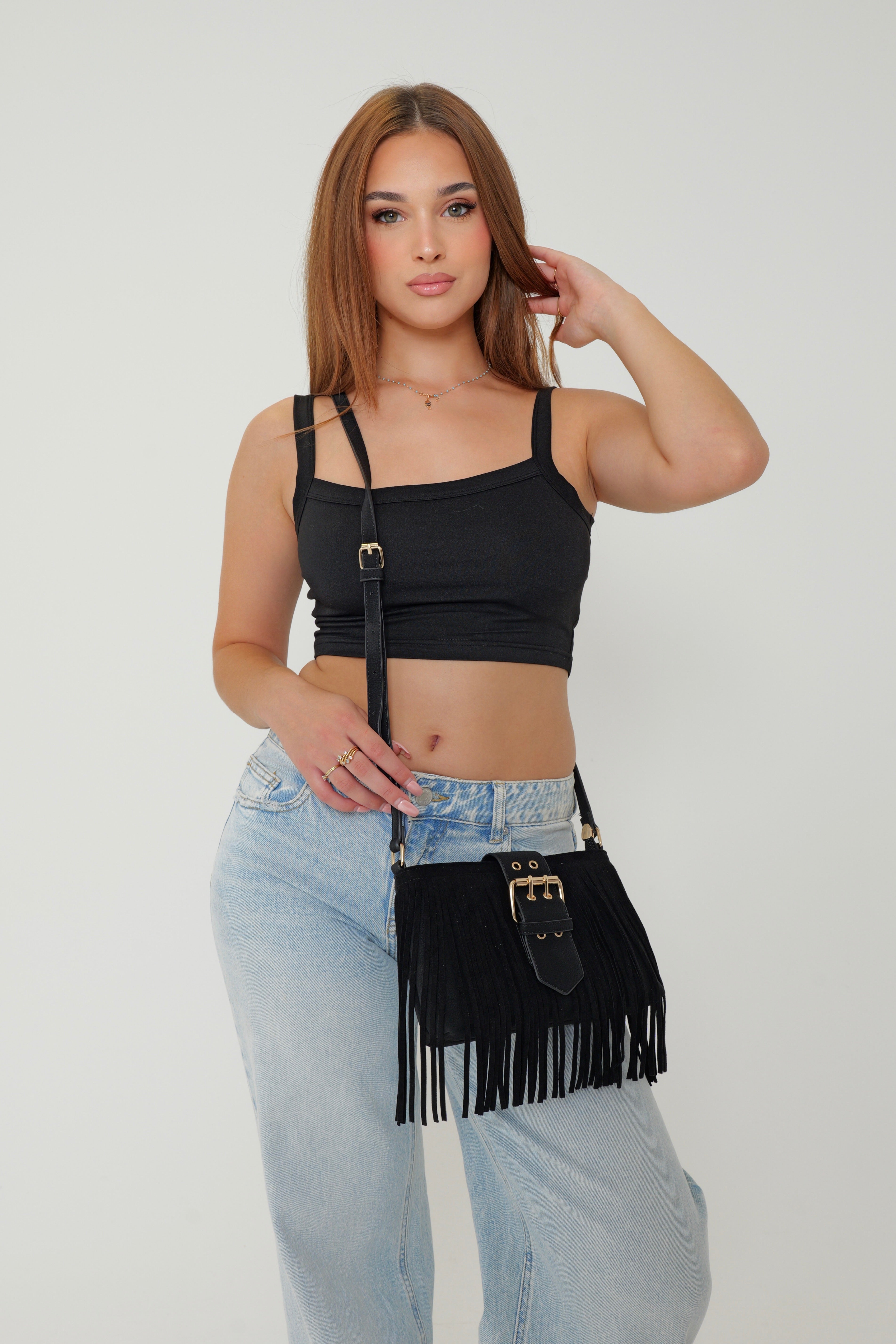 Sac cowgirl Suède