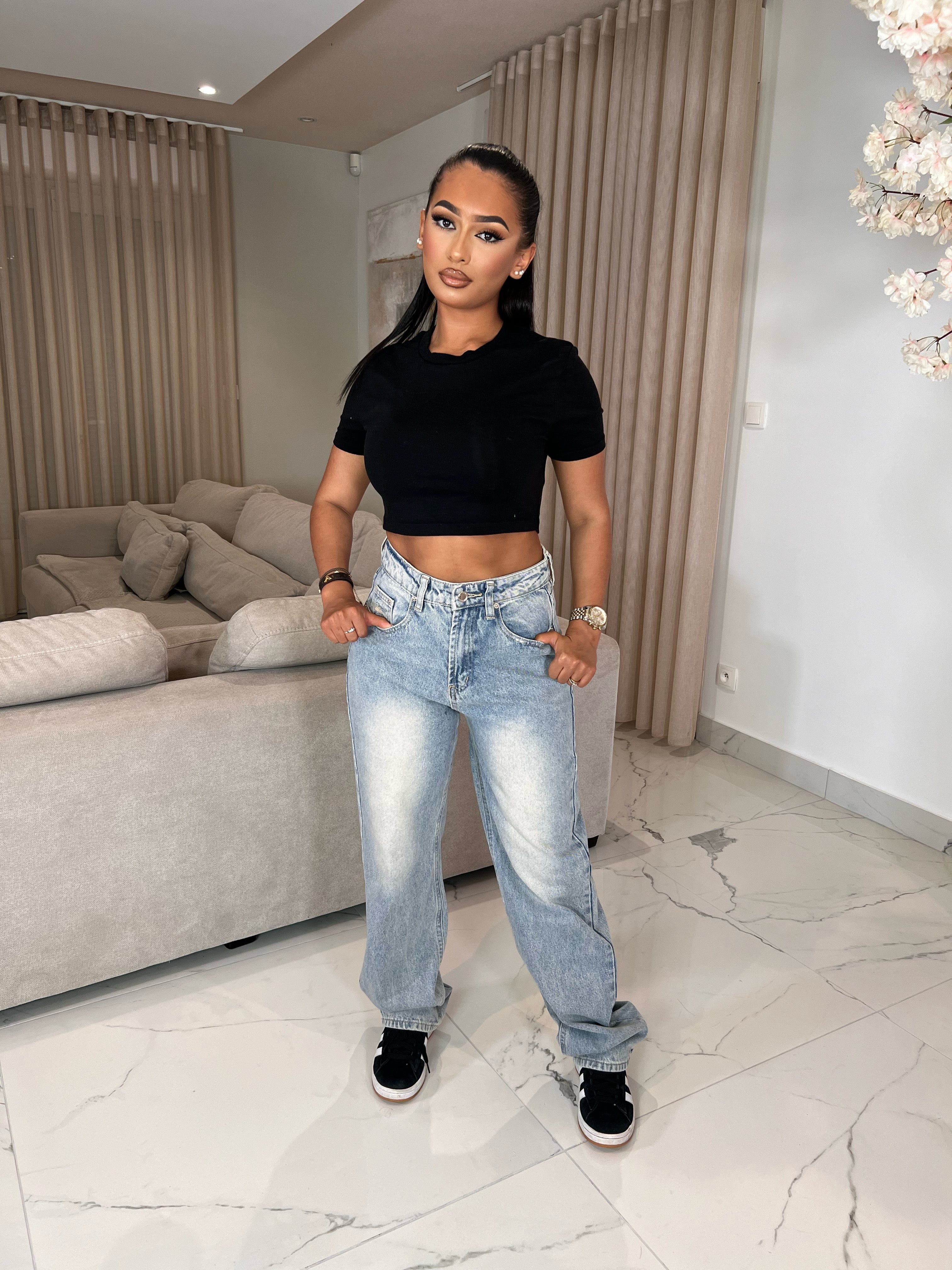 Jeans parfait destroy