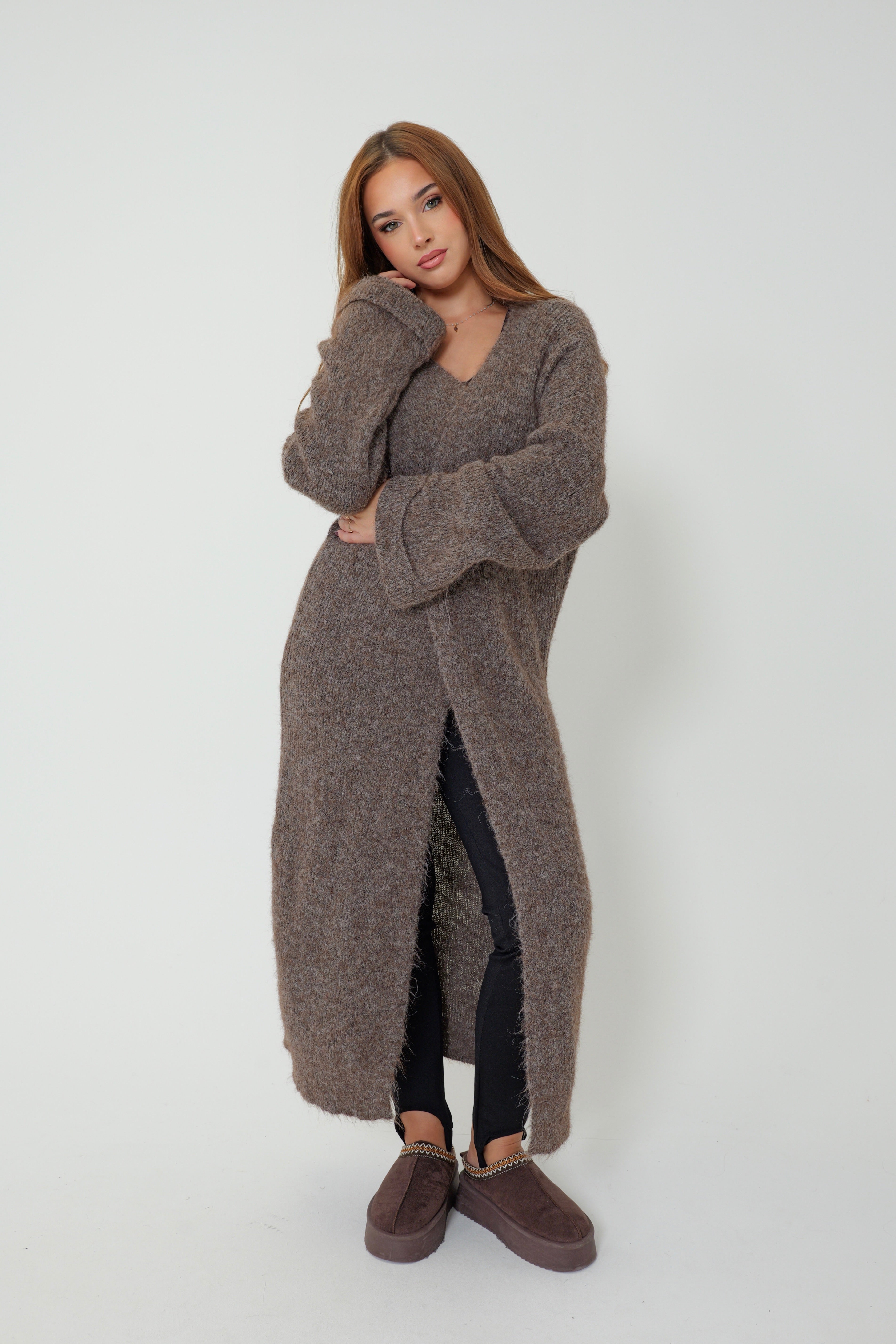 Gilet Mocha Long