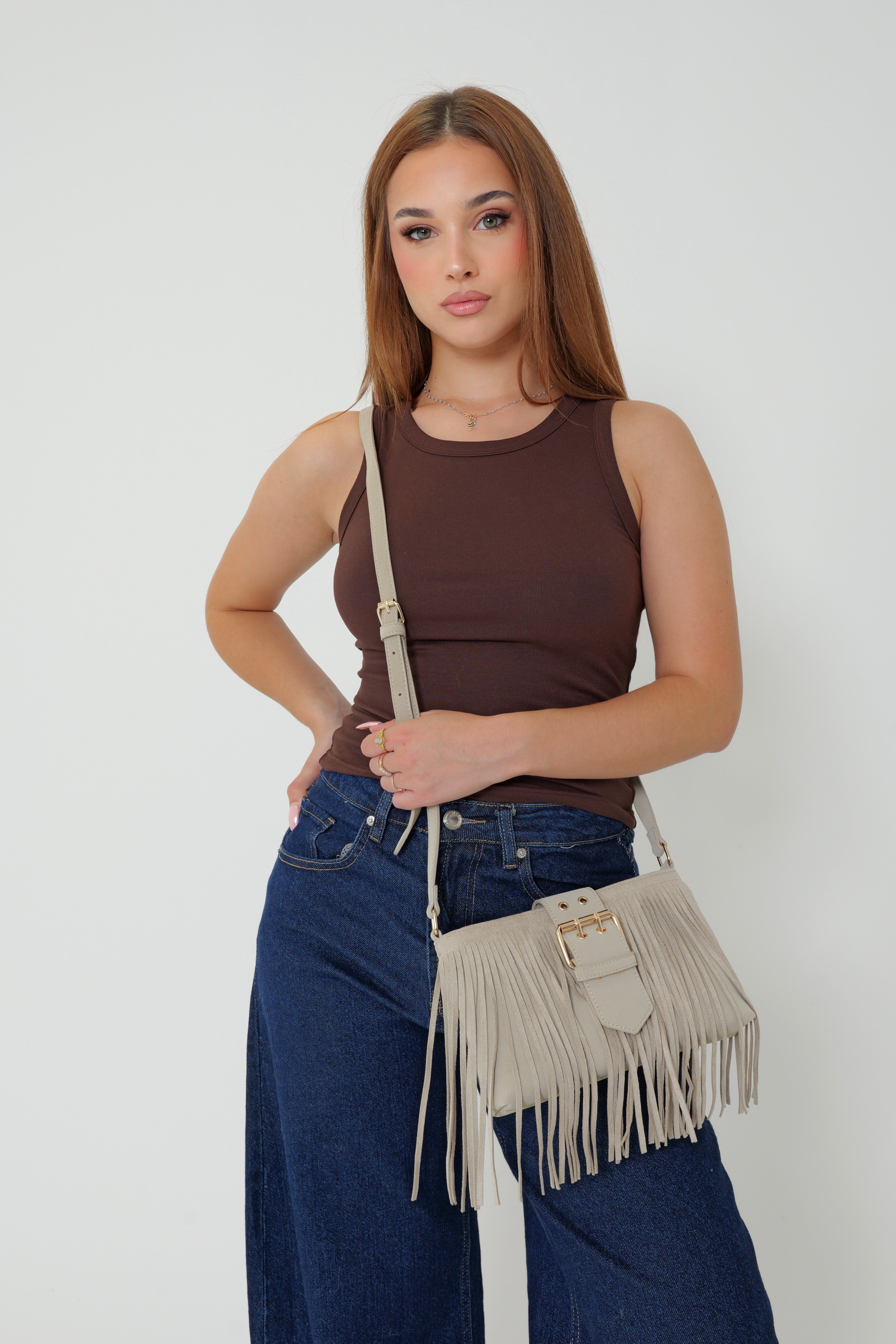 Sac cowgirl Suède