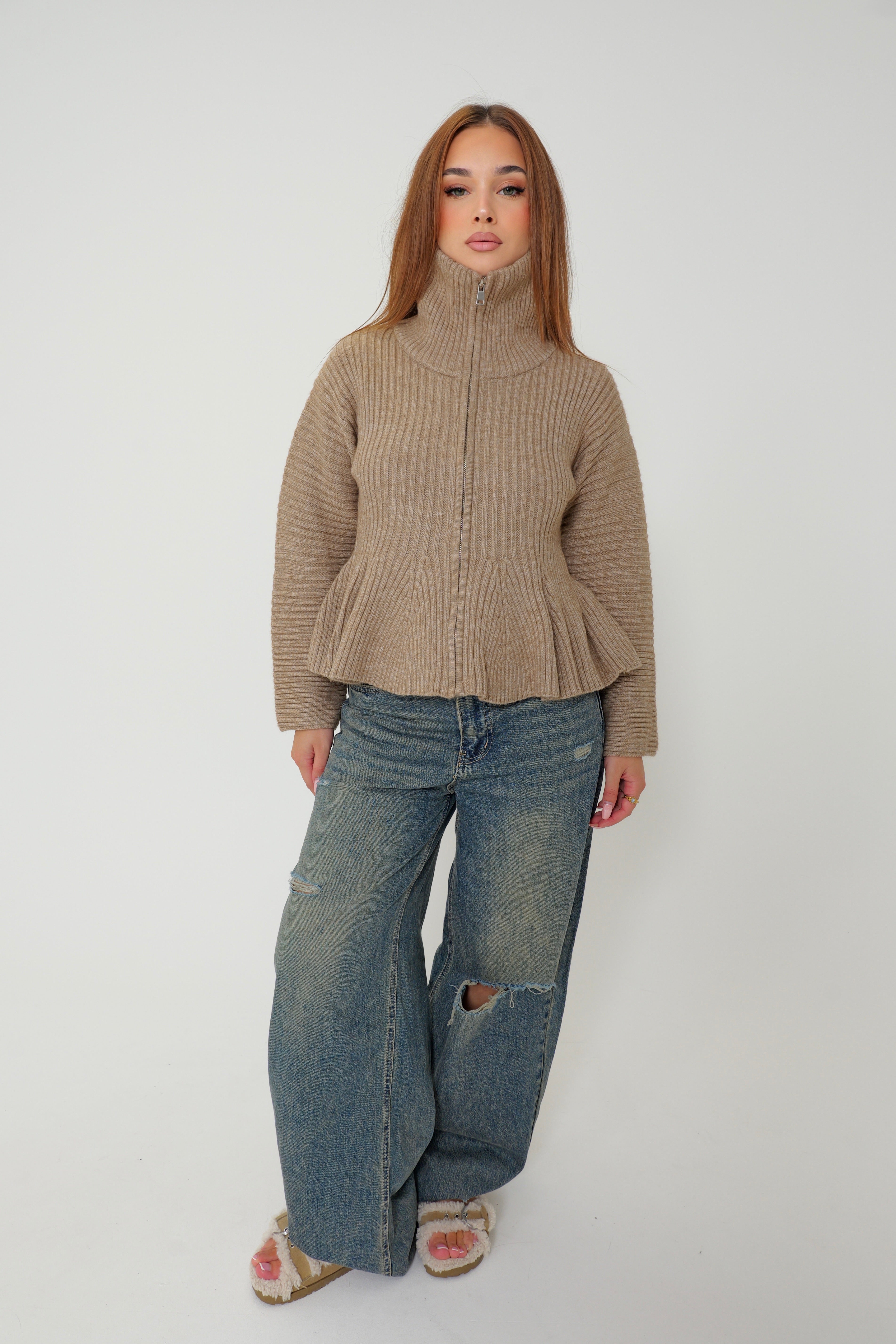 GILET PÉPLUM SCULPT