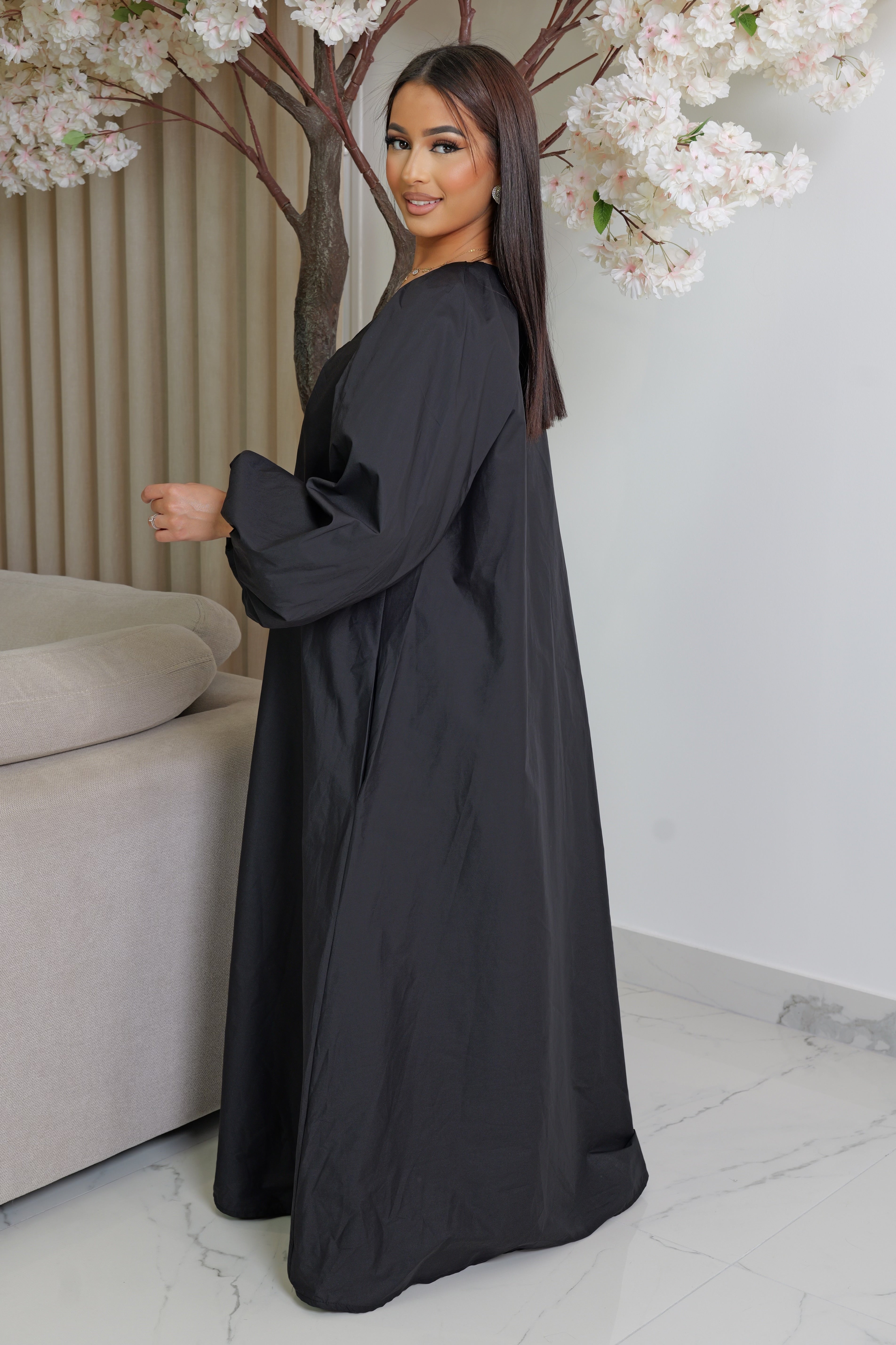 Robe parisienne - manche bouffante
