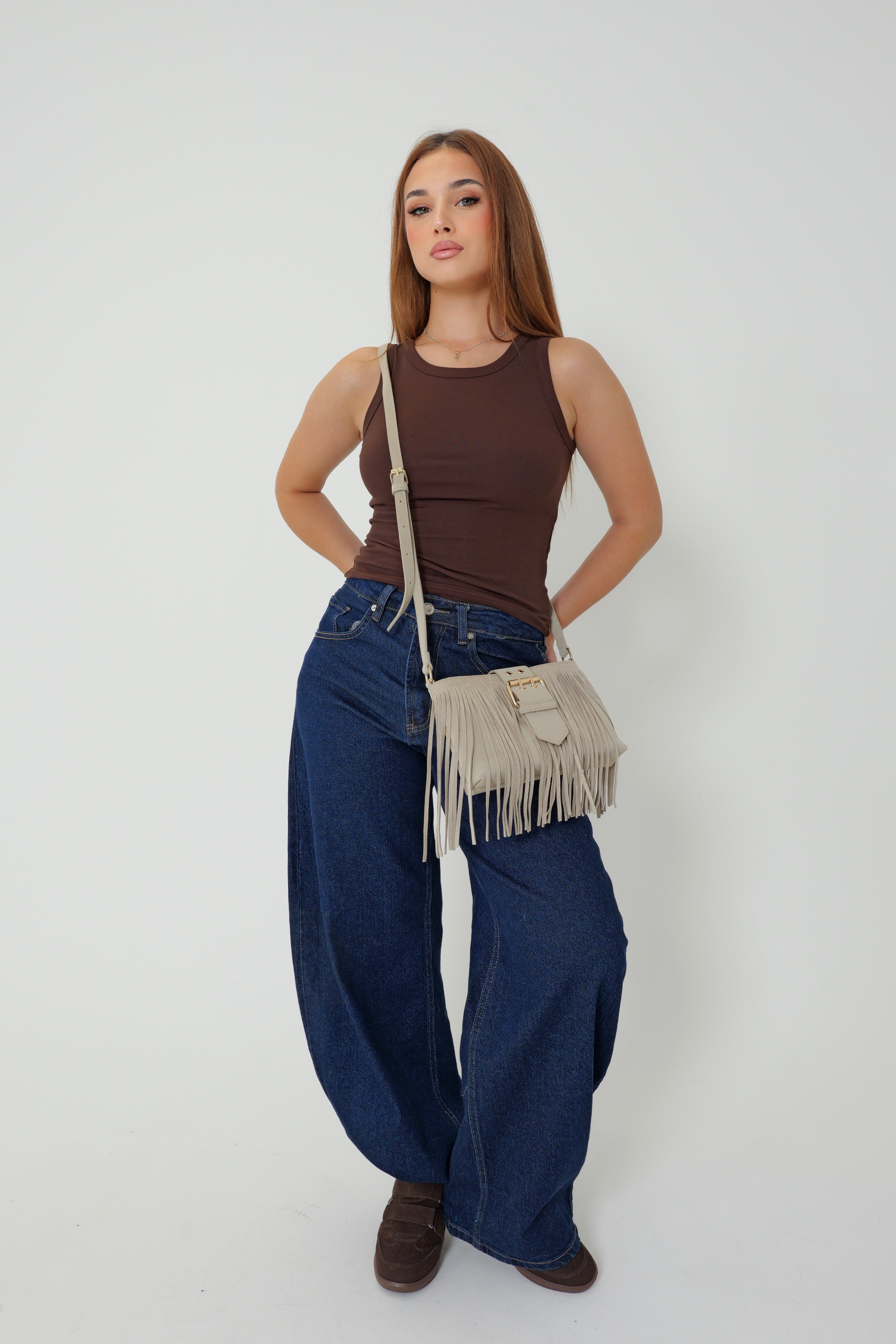 Sac cowgirl Suède